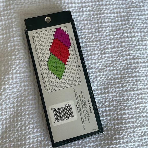 NWT Fruit of the Loom Silky Sheer Navy Pantyhose in size A​​ - Picture 3 of 4